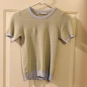 Zara cropped sweater